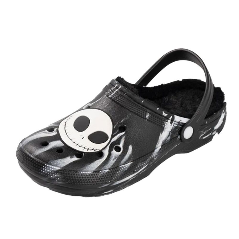 The Nightmare Before Christmas Unisex Adult Jack Skellington Clogs / Black